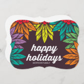 Feiertage Feiertagskarte (Vorne/Hinten)