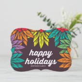 Feiertage Feiertagskarte (Stehend Vorderseite)