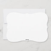 Feiertage Feiertagskarte (Rückseite)