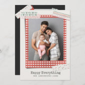 Feiertage | Festivals 3 Foto Feiertagskarte (Vorne/Hinten)