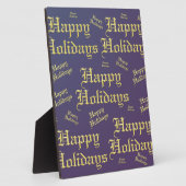 Feiertage Fotoplatte (Seite)