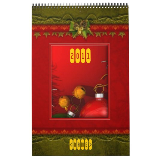 Feiertage Fotorahmen 2011 Kalender (Titelbild)