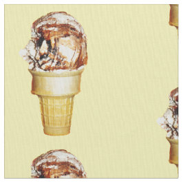 Feiertage für Eiskrem Stoff