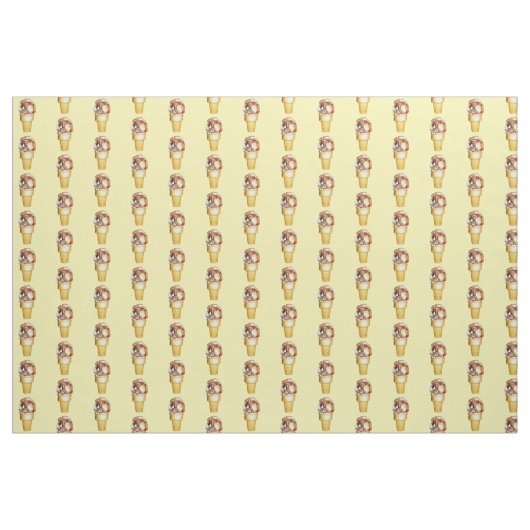 Feiertage für Eiskrem Stoff (Yard (91,4 cm))