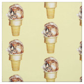 Feiertage für Eiskrem Stoff (Muster)