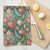 Feiertage Geschirrtuch (Viertel Falte)