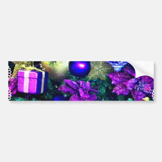 Feiertage Grüße_ Autoaufkleber (Vorne)