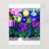 Feiertage Grüße_ Feiertagspostkarte (Vorderseite)