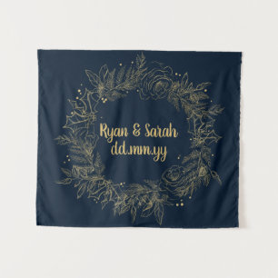 Feiertage im Hintergrund, Dezember Dekoration für Wandteppich