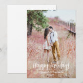 Feiertage im Hinterhof Feiertagskarte (Vorne/Hinten)