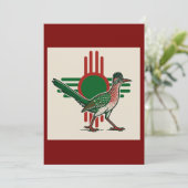 Feiertage in New Mexico  Einladung (Stehend Vorderseite)