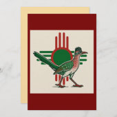 Feiertage in New Mexico  Einladung (Vorne/Hinten)