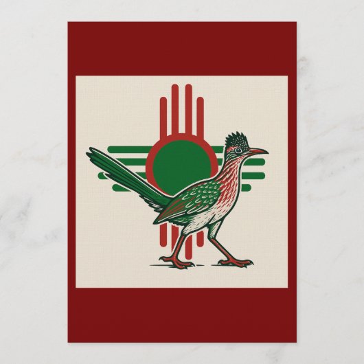 Feiertage in New Mexico  Einladung (Vorderseite)