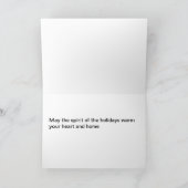 Feiertage in Portsmouth, NH Feiertagskarte (Innenseite)