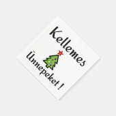 Feiertage in Ungarn Serviette (Ecke)