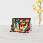 Feiertage Karte (Gelbe Blume)