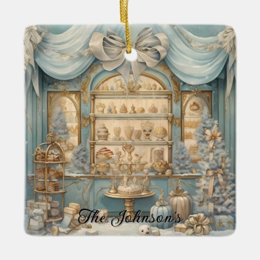 Feiertage Keramikornament (Vorderseite)