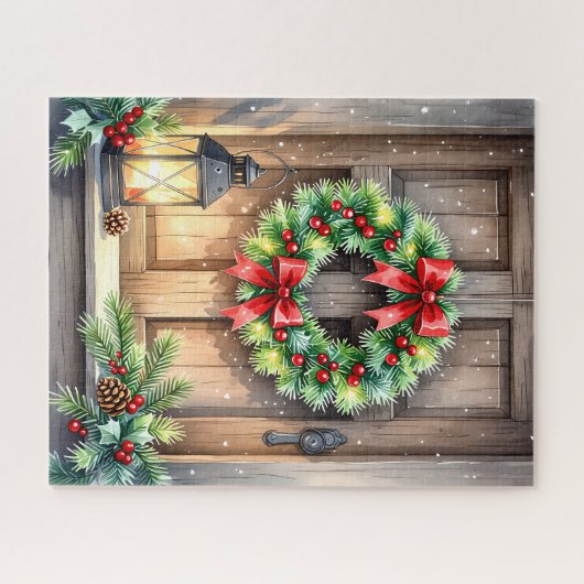 Feiertage Kraut und Laterne Puzzle (Horizontal)