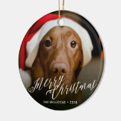 Feiertage *Merry Scriptmas* Keramik Ornament (Links)