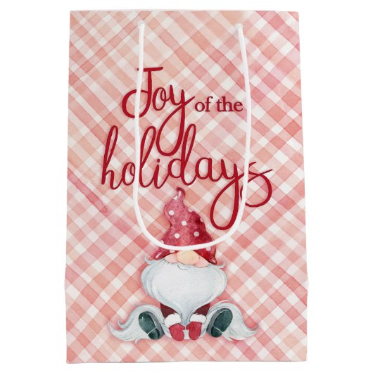 Feiertage Mittlere Geschenktüte (Rückseite)