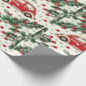 Feiertage-Papier-Design Geschenkpapier (Ecke)