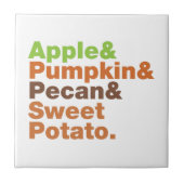 Feiertage Pies ~ Festliche Weihnachten Erntedank W Fliese (Vorderseite)