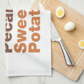 Feiertage Pies ~ Festliche Weihnachten Erntedank W Handtuch (Viertel Falte)