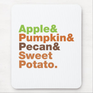 Feiertage Pies ~ Festliche Weihnachten Erntedank W Mousepad