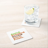 Feiertage Pies ~ Festliche Weihnachten Erntedank W Rechteckiger Pappuntersetzer (Vor Ort)