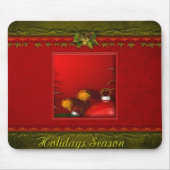 Feiertage Saison Mousepad (Vorne)