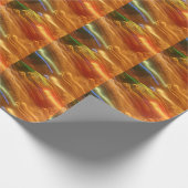 Feiertage sind ein Unschärfe-großes Geschenkpapier (Ecke)