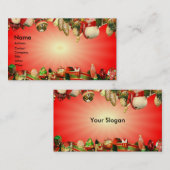 Feiertage Visitenkarte (Vorne/Hinten)