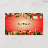 Feiertage Visitenkarte (Rückseite)