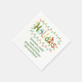 Feiertage Weihnachten gestalten Serviette (Ecke)