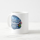 Feiertage Winter 2026 Kaffeetasse (Vorderseite Links)