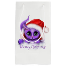 Feiertaglila Kitty Meowy Weihnachten