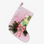 Feiertagparakeet-WeihnachtsStrumpf Kleiner Weihnachtsstrumpf (Vorderansicht (hängend))