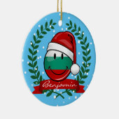 Feiertags-Art-Bulgare-Flagge Keramikornament (Rechts)