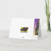 Feiertags-Baby-Trägheits-Karte Feiertagskarte (Rückseite)