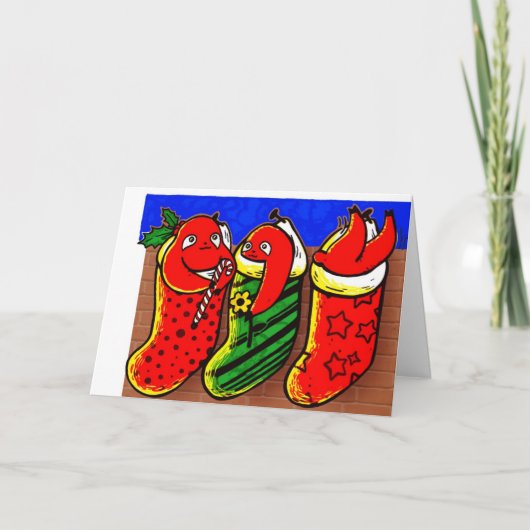 Feiertags-Baby-Trägheits-Karte Feiertagskarte (Vorderseite)