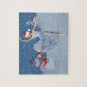 Feiertags-Ballett-Fantasie, Ballerina und Puzzle (Vertikal)