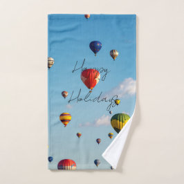 Feiertags-Balloons-Handtuch Handtuch