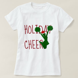 Feiertags-Beifall-Cheerleader-Weihnachtsgeist T-Shirt