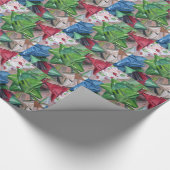 Feiertags-Bögen Geschenkpapier (Ecke)