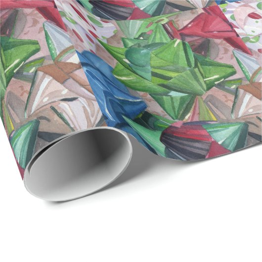 Feiertags-Bögen Geschenkpapier (Rolleneckpunkt)