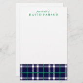 Feiertags-Briefpapier 1 Briefpapier (Vorne/Hinten)