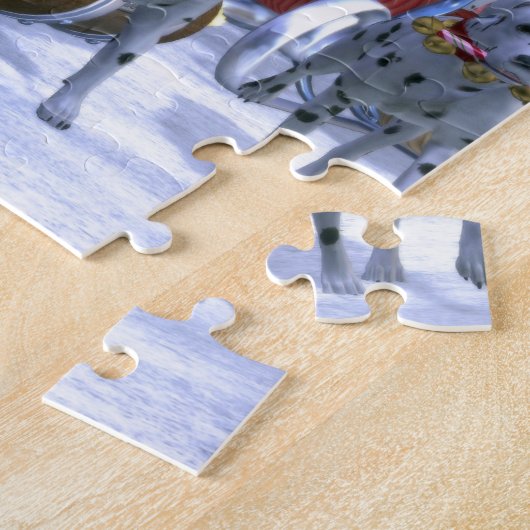 Feiertags-Dalmatiner Puzzle (Seite)