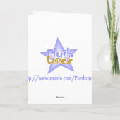 Feiertags-Deko - Spanisch Feiertagskarte (Rückseite)