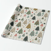 Feiertags Echoes Geschenkpapier (Ungerollt)