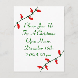 Feiertags-Einladung Einladung